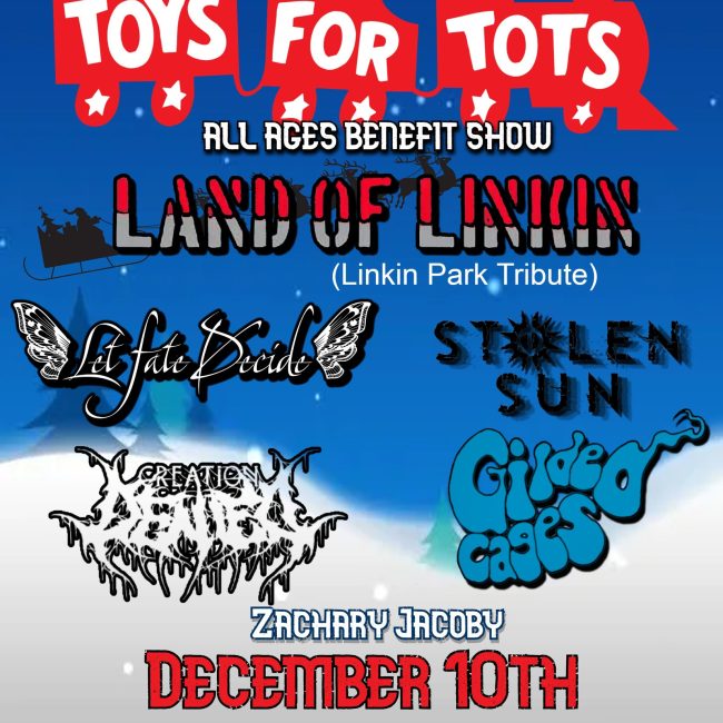 TOYS FOR TOTS BENEFIT SHOW-WHISKEYS ROADHOUSE