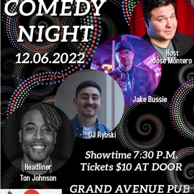 Comedy Night – Grand Avenue Pub’s Event