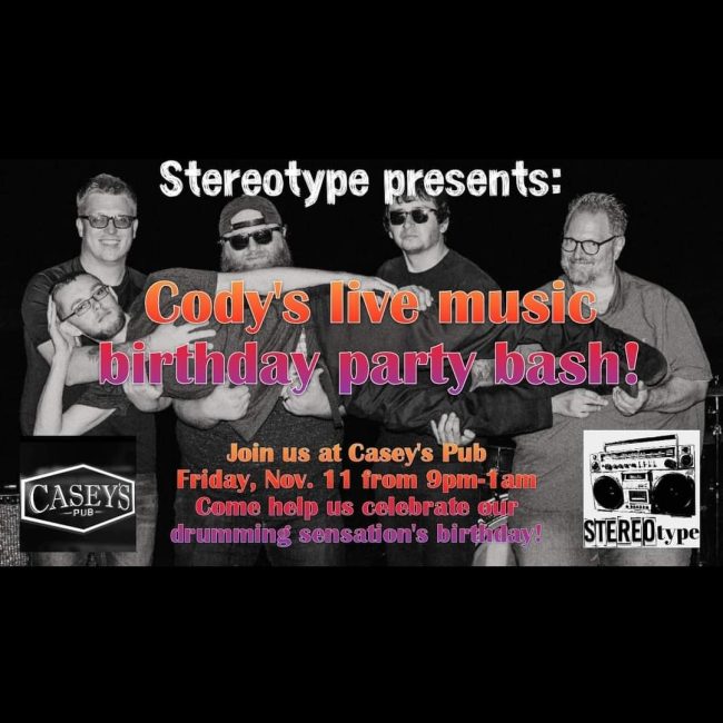 STEREOTYPE at Casey’s Pub