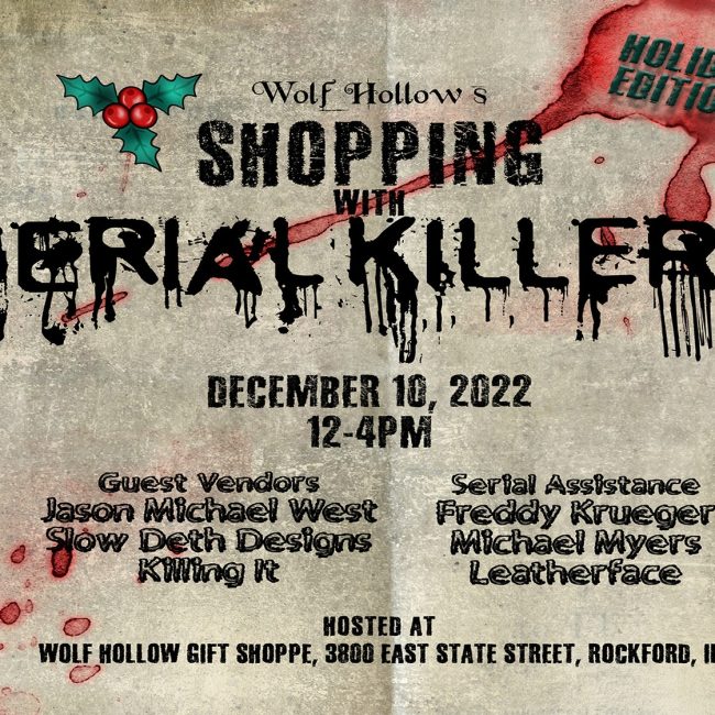 Holiday Shopping with Serial Killers @ Wolf Hollow