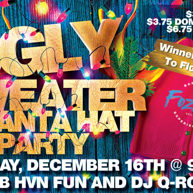 Ugly Sweater Party @ Fozzy’s Bar & Grill