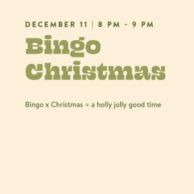 Christmas BINGO @ 5bar.co