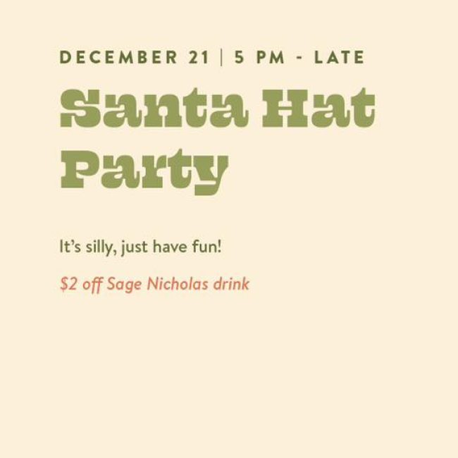 Santa Hat Party @ 5bar.co