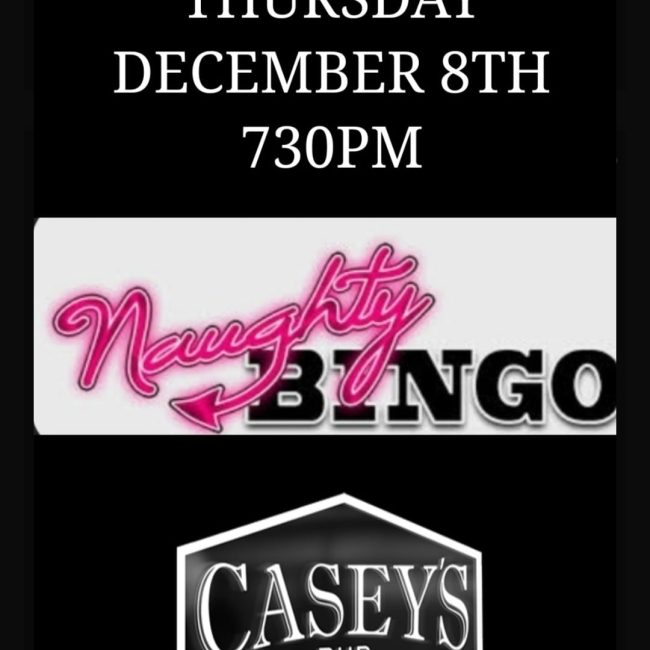 NAUGHTY BINGO @ Casey’s Pub