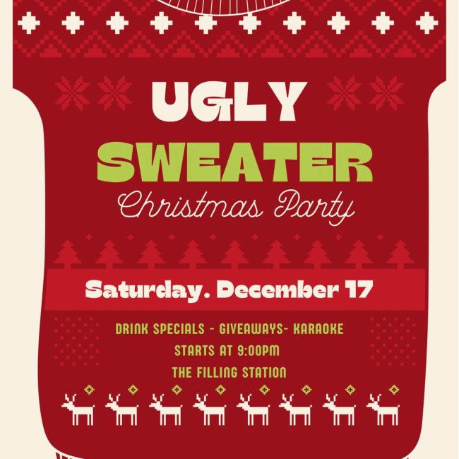 Ugly Sweater Christmas Party @ The Filling Station