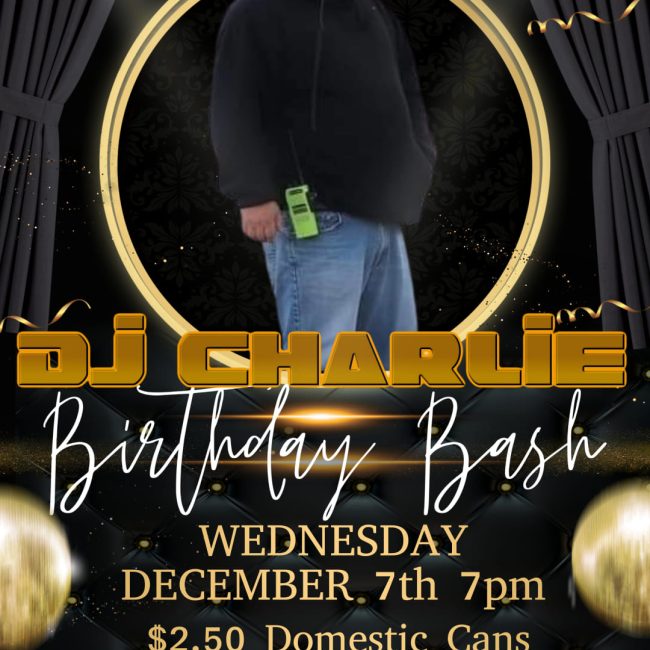 DJ Charlie’s Birthday Bash! @ Rockton Inn Pub & Grub