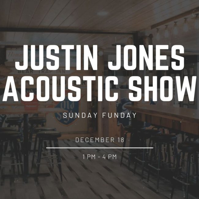 Justin Jones Acoustic Show @ The Hunt Club