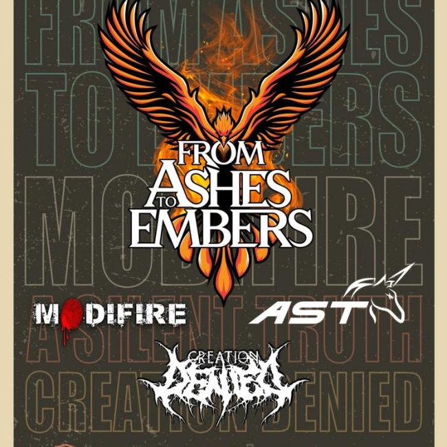 FATE, Modifire, AST, & Creation Denied LIVE @ Casey’s Pub
