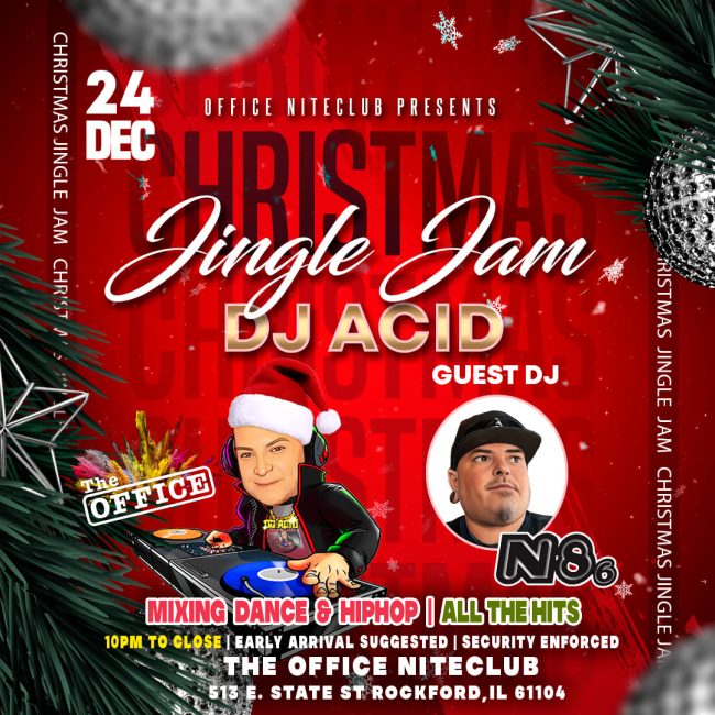 Office Niteclub Xmas Jingle Jam @ The Office Niteclub