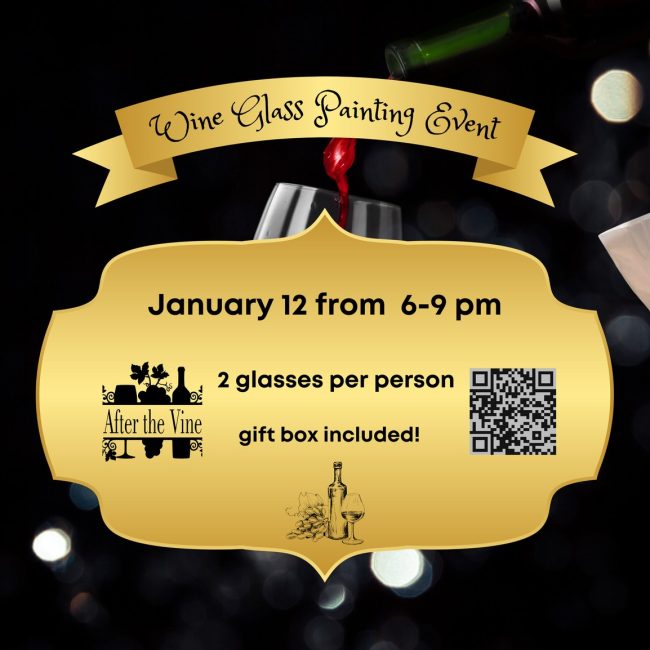 Wine Glass Painting Event @ After The Vine