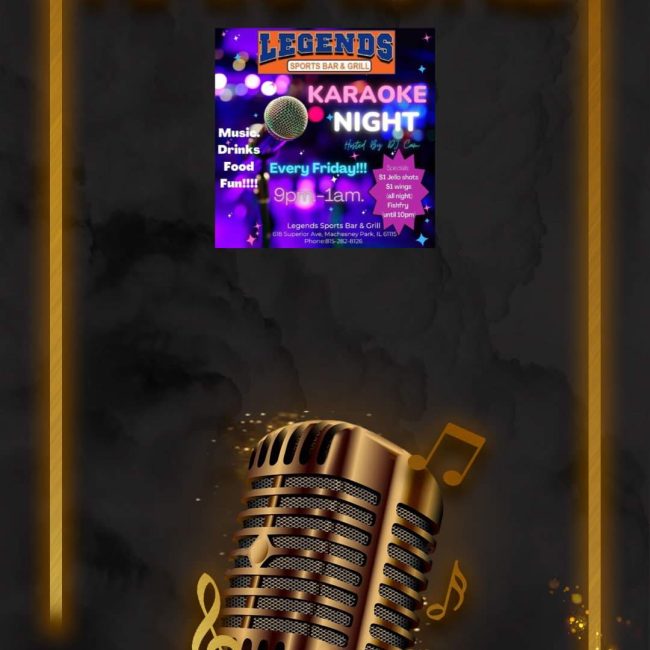 Karaoke @ Legend’s Bar & Grill