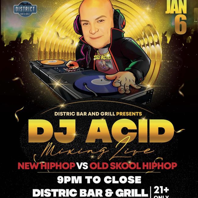 DJ ACID MIXING LIVE @ District