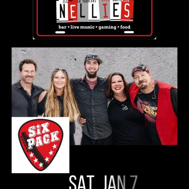 SIX PACK BAND @ HOT ROD NELLIE’s BAR