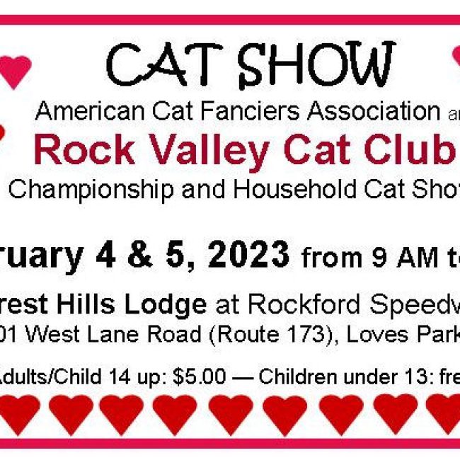 Cat Show @ Forest Hills Lodge Banquet & Convention Center