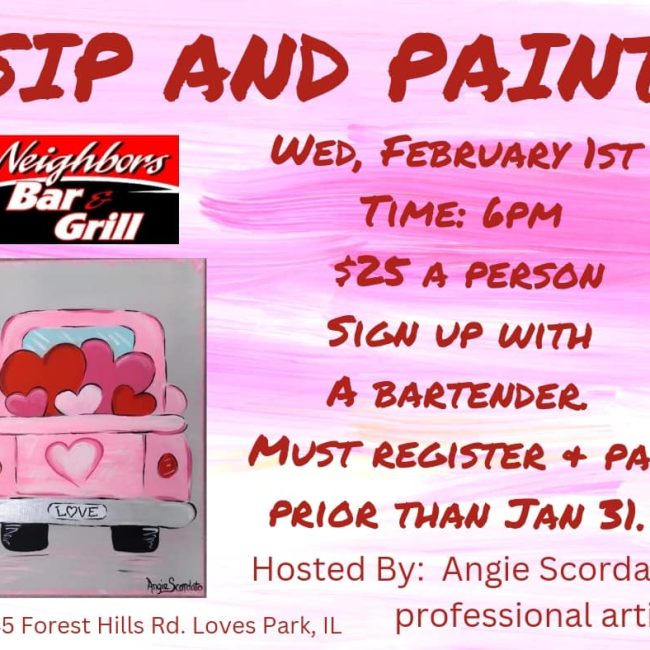 Sip and Paint @ Neighbor’s Bar and Grill