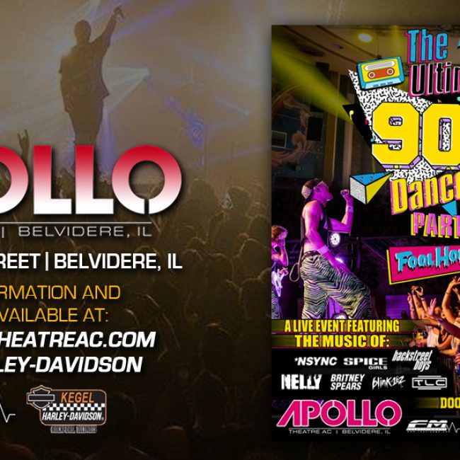 Fool House – The Ultimate 90’s Dance Party – The Apollo Theatre