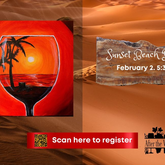 Sunset Beach Paint & Sip @ After the VIne