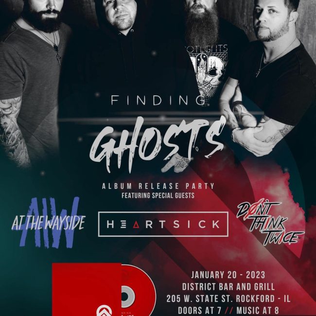 FINDING GHOSTS ALBUM RELEASE PARTY @ District Bar and Grill