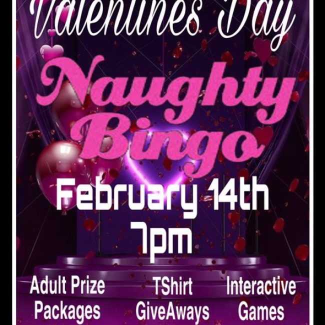 Valentine’s Day Naughty Bingo @ Crazy Times Pub & Grub