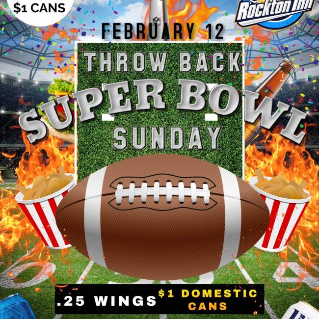 Super Bowl PARTY @ Rockton Inn Pub & Grub