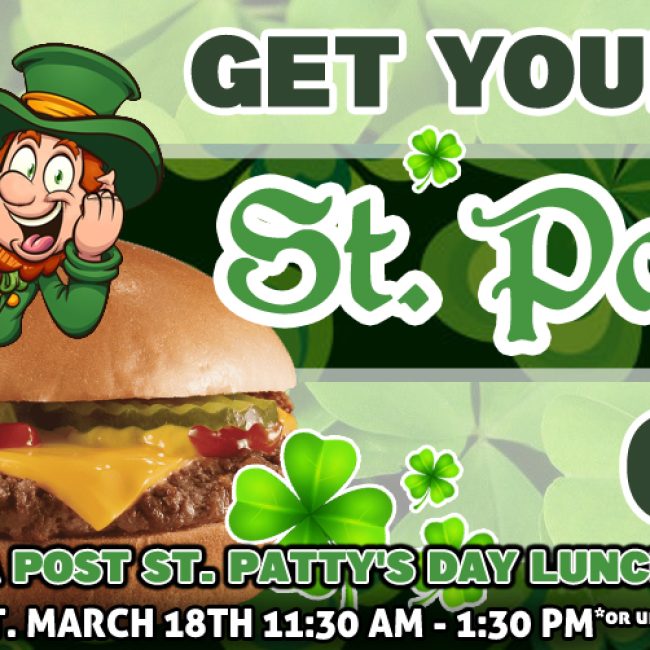 Get Your St Patty On (free lunch)! @ Kegel Harley-Davidson