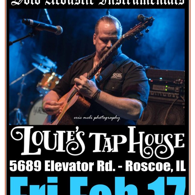 Paul Bronson Acoustic Music @ Louie’s Tap House