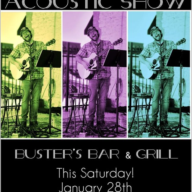 Justin Jones Acoustic Show @ Buster’s Bar & Grill
