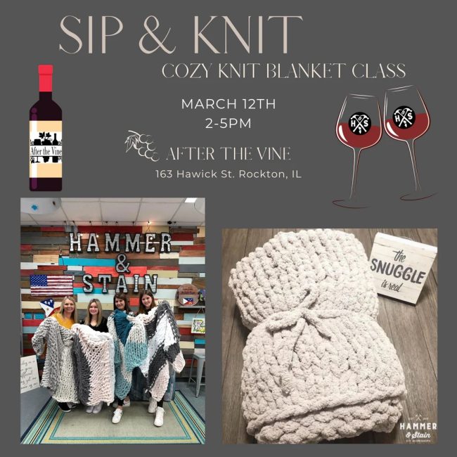 Sip & Knit @ After The Vine
