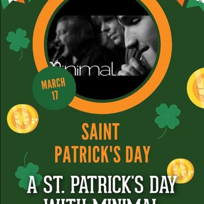 ST. PATRICK’S DAY with MINIMAL @ Casey’s Pub