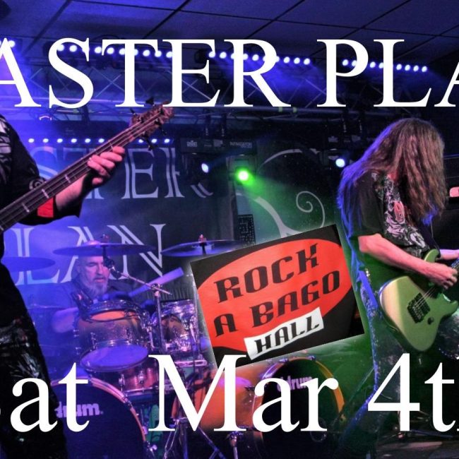 MASTER PLAN @ Rockabago @ Rock-A-Bago Hall & Mama C’s pizza
