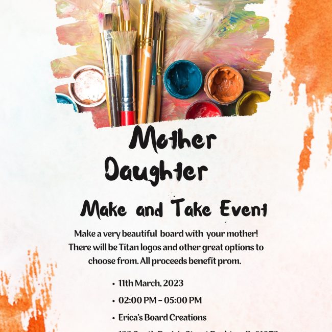 Mother-Daughter Make and Take Art Event @ Erica’s Board Creations