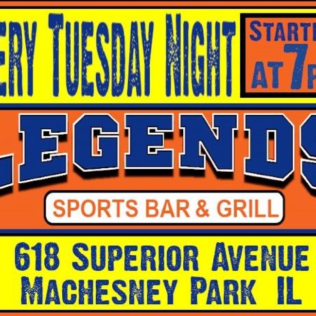 Dr. Johnny Sunshine Pub Trivia @ Legend’s Bar & Grill