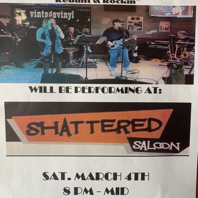 Vintage Vinyl @ Shattered Saloon