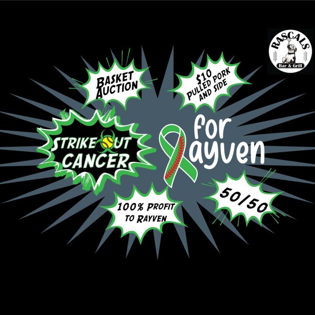 Strikeout Cancer for Rayven!