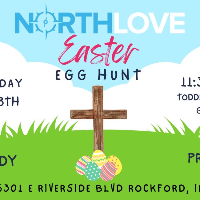 Community Easter Egg Hunt @ North Love Baptist Church