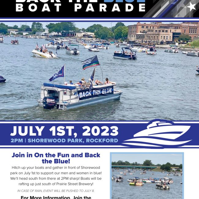 2023 4th Annual Back the Blue Boat Parade