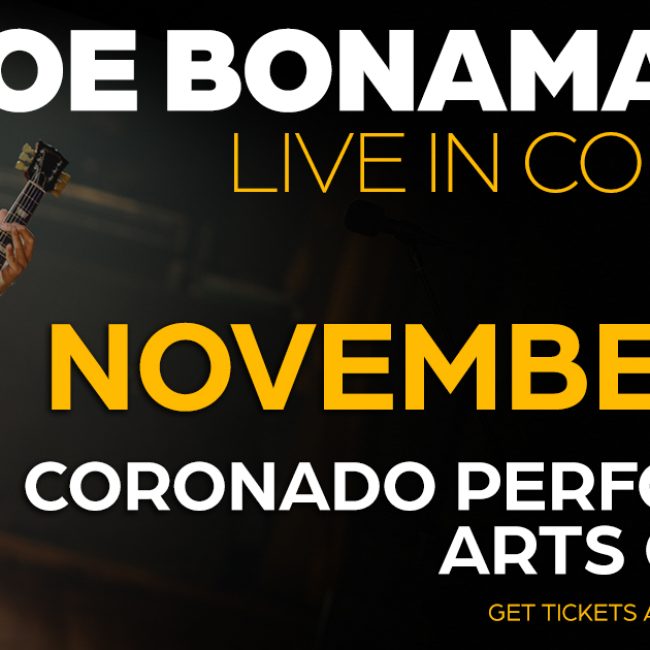 Joe Bonamassa @  Coronado Performing Arts Center
