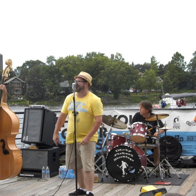 Rock River Anything that Floats Race & Dirty Fishnet Stockings