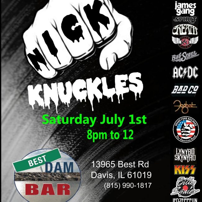 NICK KNUCKLES LIVE!