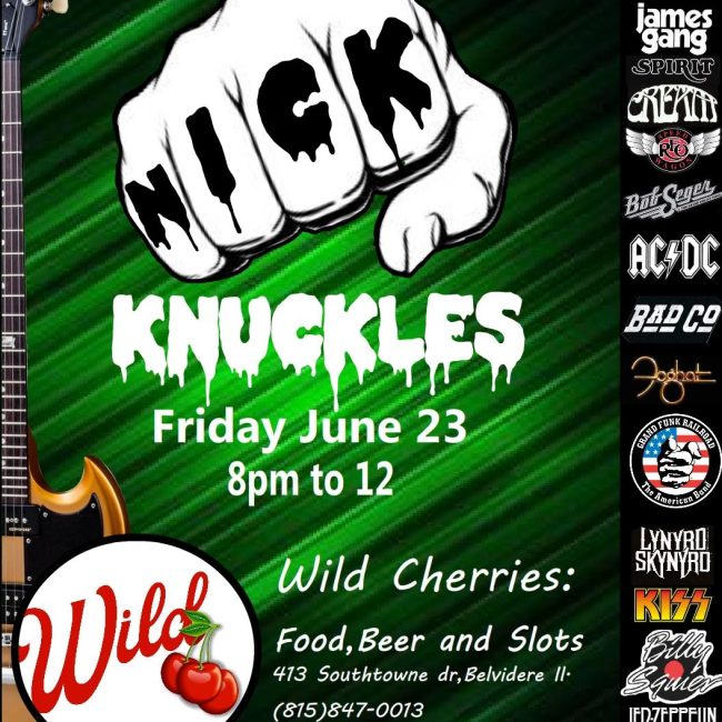 NICK KNUCKLES LIVE!
