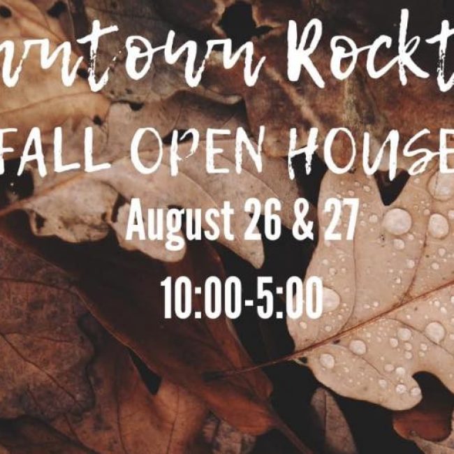 Fall Open House – Downtown Rockton