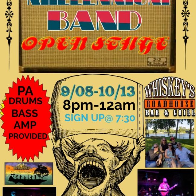 Open Mic Night w/  Acoustic Millennium Band (AMB)