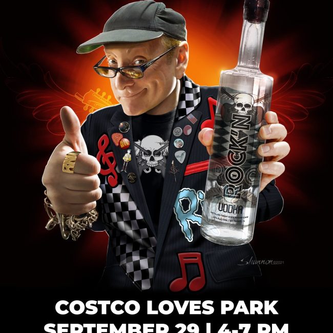 Rick Nielsen Bottle Signing at Costco in Loves Park