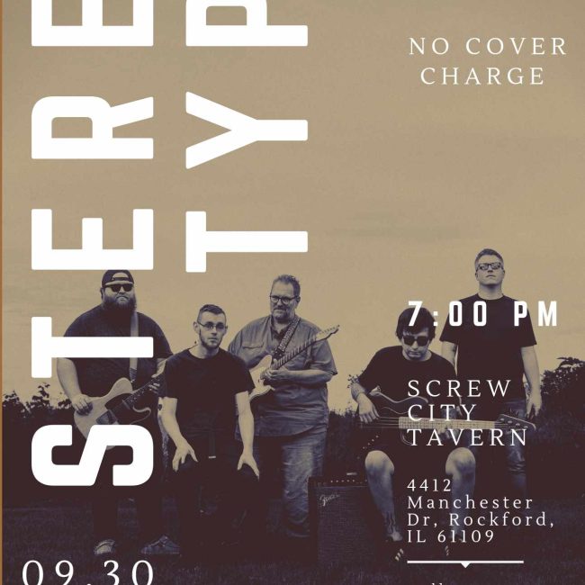 STEREOtype Band @ Screw City Tavern