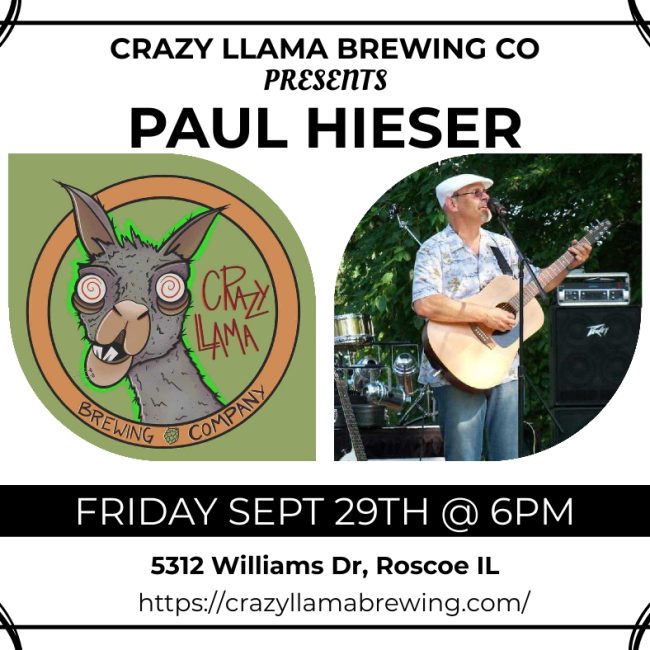 Paul Hieser @ Crazy Llama Brewing Company LLC