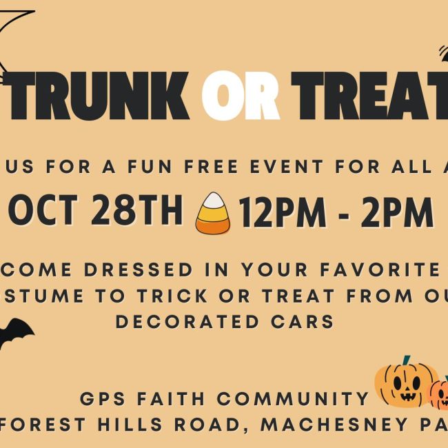 Trunk or Treat @  GPS Faith Community