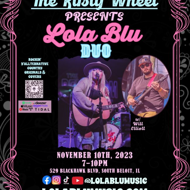 Lola Blu Duo @ The Rusty Wheel Tavern