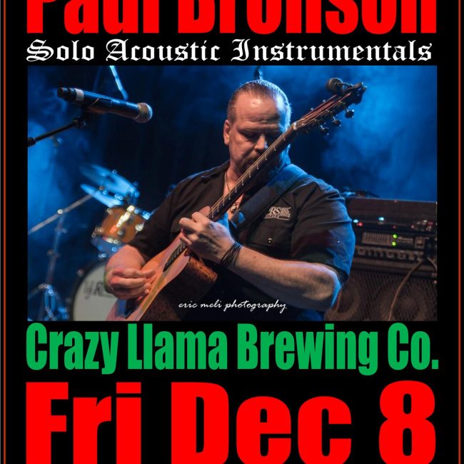 Paul Bronson Acoustic Music @ Crazy Llama Brewing Company LLC