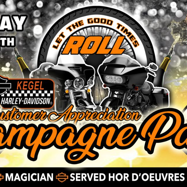 Annual Customer Appreciation Champagne Party!