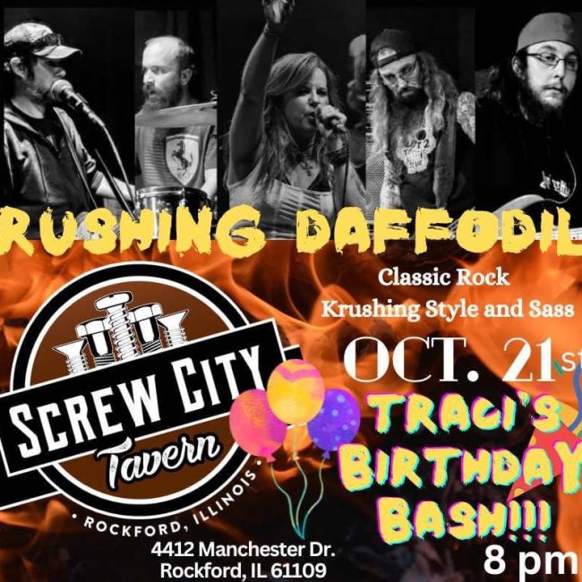 Krushing Daffodils @ Screw City Tavern